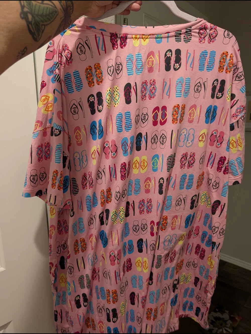 Secret Treasures Pink Print Sleepwear - Picture 4 of 4